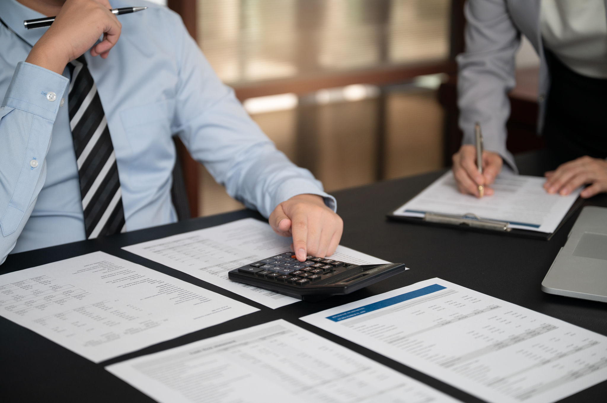 finance team working meeting for estimate capital for prepare plan and budget for financial management of organisation. financial planning concept. finance team working meeting for estimate capital for prepare plan and budget for financial management of organisation. financial planning concept.