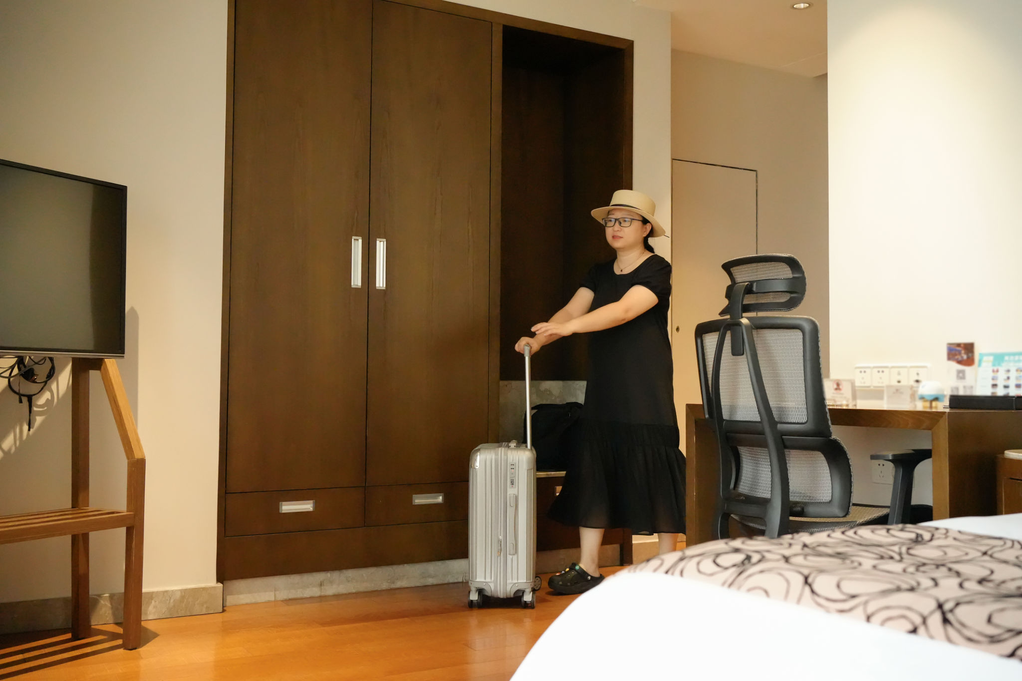 hotel guests enjoying
