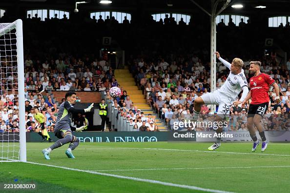 Vs Fulham Man U Match Today Scores Emile Smith Rowe Of Fulham
