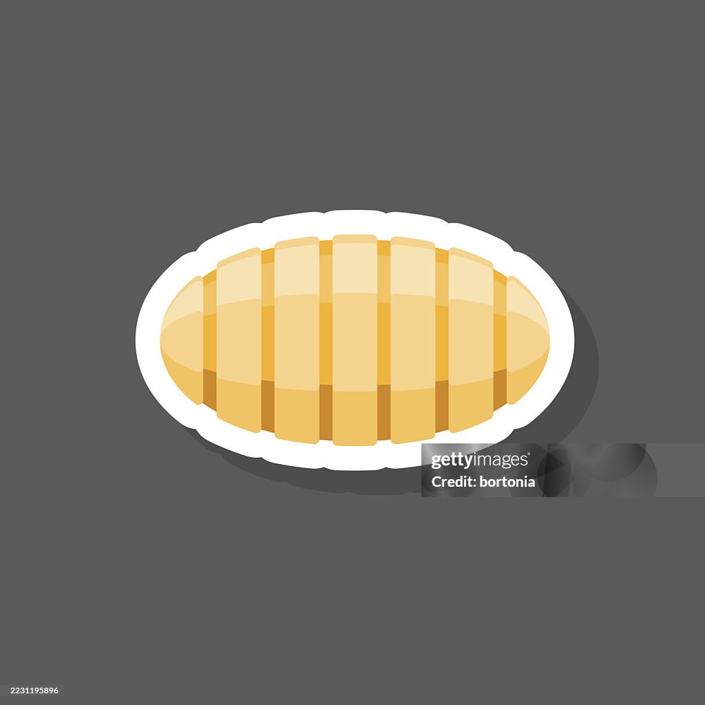 Gnocchi Pasta Sticker Icon