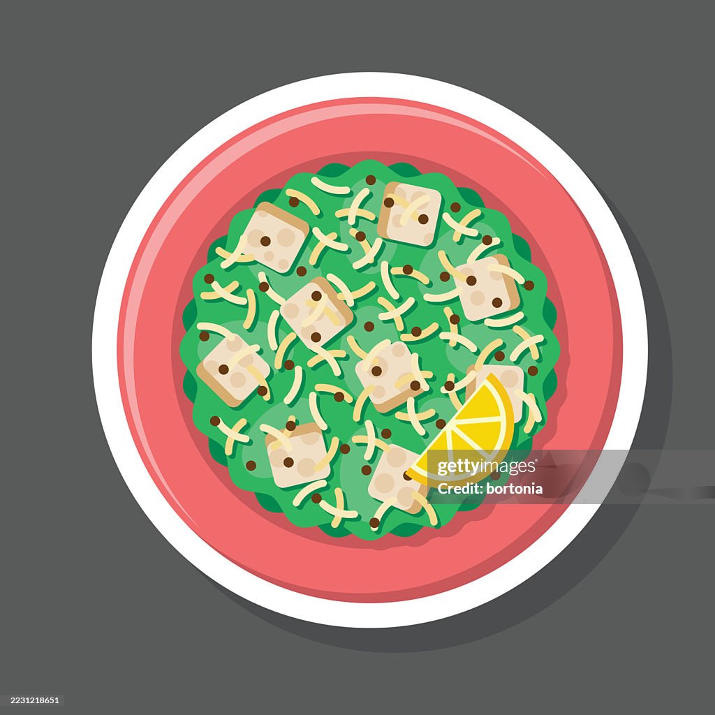 Caesar Salad Sticker Icon