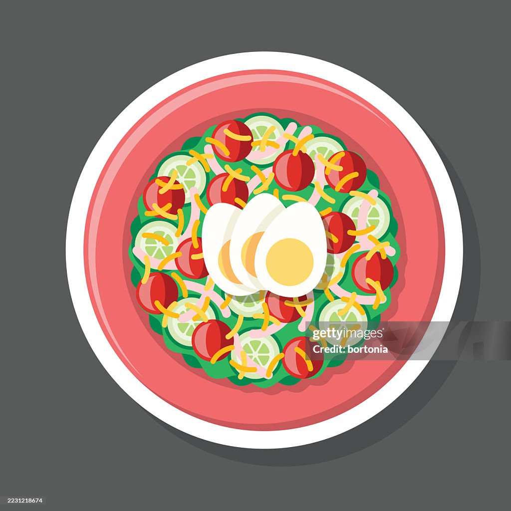 Chef Salad Sticker Icon