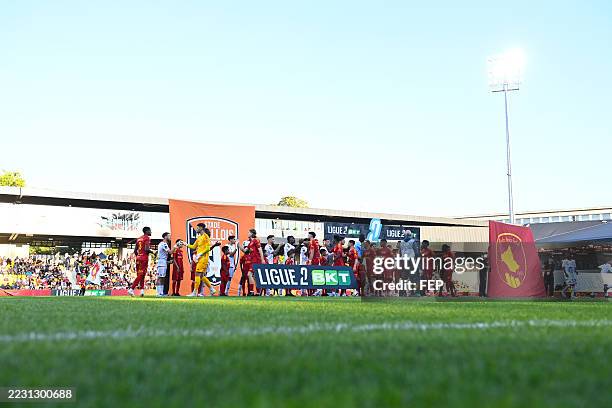 Stade Rodez 2,880 Stade Paul Lignon Photos & High Res Pictures - Getty Images