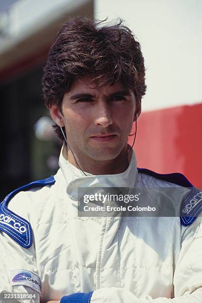 Damon Hill at the San Marino GP, Autodromo Enzo e Dino Ferrari, Imola, Italy, 15th-17th May 1992.