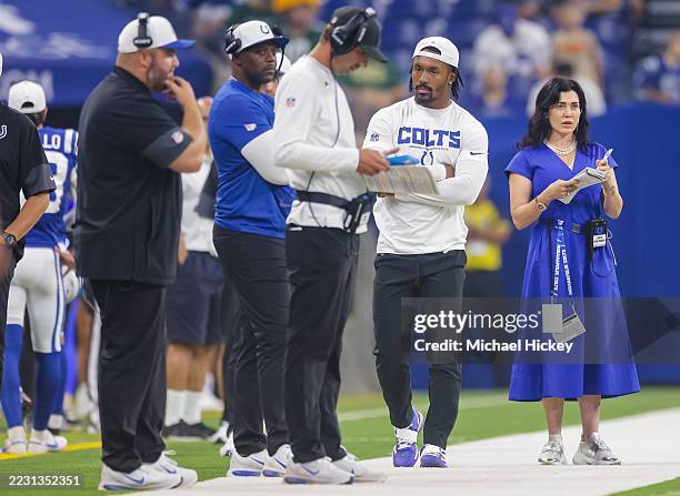 Colts Ceo 43 Carlie Irsay Gordon Indianapolis Colts Stock Photos, High-Res ...