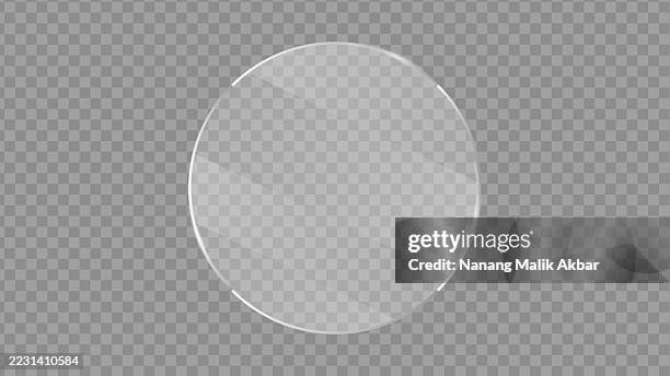 realistic clear flat glass, window, or mirror with transparent background - reflection window texture stock illustrations