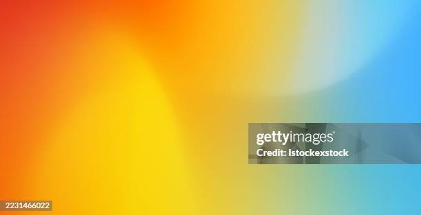 vibrant and colorful abstract background with various hues - rainbow gradient stock illustrations