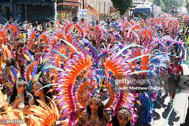 Notting Hill Carnival: the Bank Holiday Monday parade.