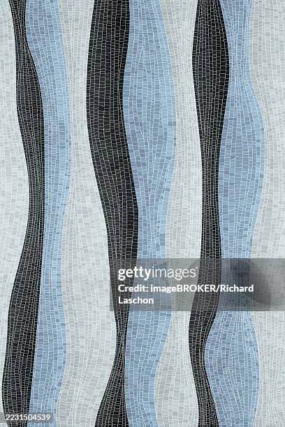 mosaic tiles abstract background, graphic vector illustration - disappear effect stock illustrations