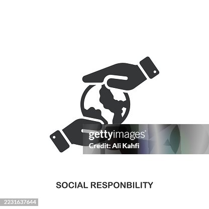 Social Responbility glyph solid icon. Solid icon that can be applied anywhere, simple, pixel perfect and modern style. Social Responbility glyph solid icon. Solid icon that can be applied anywhere, simple, pixel perfect and modern style.