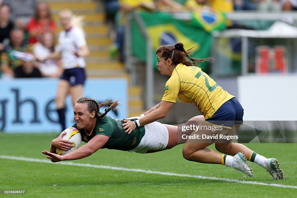 South Africa v Brazil - Women's Rugby World Cup 2025 Pool D