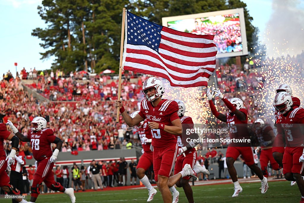 COLLEGE FOOTBALL: AUG 28 East Carolina at NC State