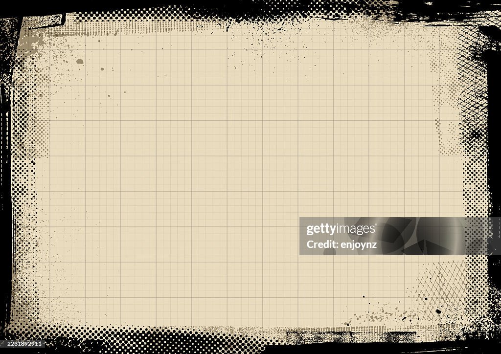 Texture Frame Background Grunge Textured Frame Vector Illustration High-Res Vector Graphic ...