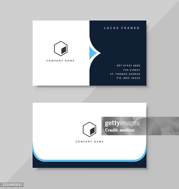 illustrazioni stock, clip art, cartoni animati e icone di tendenza di carta business - biglietto da visita