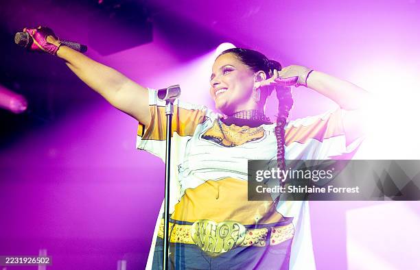 Nelly Furtado performs during Manchester Pride 2025 on August 24, 2025 in Manchester, England.