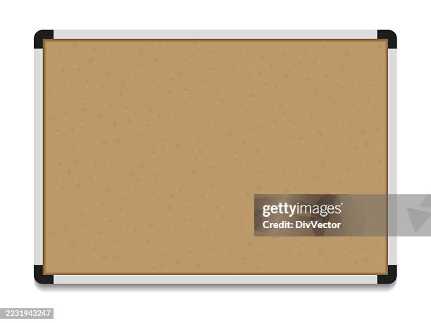 office bulletin board illustration - bulletin board stock illustrations