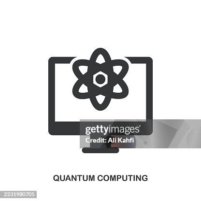 Quantum Computing glyph solid icon. Solid icon that can be applied anywhere, simple, pixel perfect and modern style. Quantum Computing glyph solid icon. Solid icon that can be applied anywhere, simple, pixel perfect and modern style.
