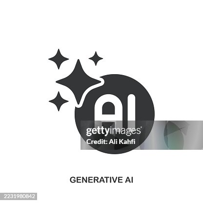 Generative AI glyph solid icon. Solid icon that can be applied anywhere, simple, pixel perfect and modern style. Generative AI glyph solid icon. Solid icon that can be applied anywhere, simple, pixel perfect and modern style.