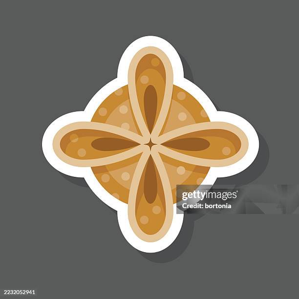 crab rangoon thai food sticker icon - garlic sauce stock illustrations