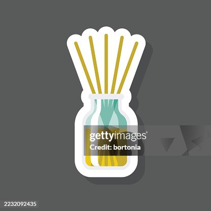 Reed Aromatheraphy Diffuser Sticker Icon Reed Aromatheraphy Diffuser Sticker Icon