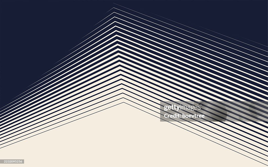 Linee di transizione lisce diritte spezzate vettoriali su sfondo sottile