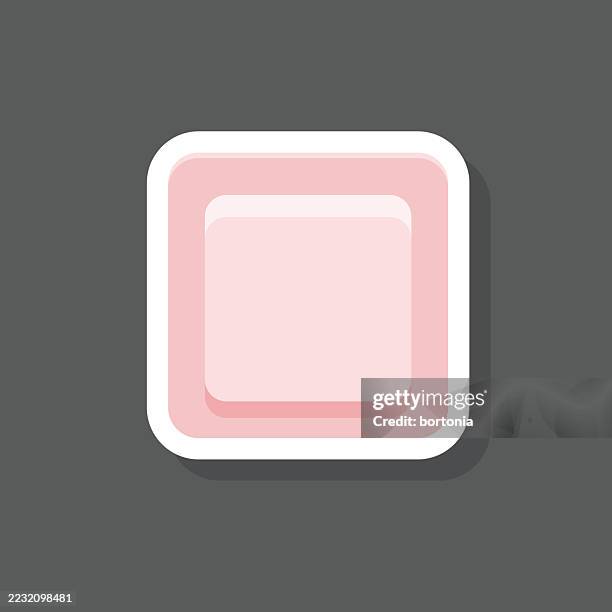 medical patch sticker icon - transdermal patch stock illustrations