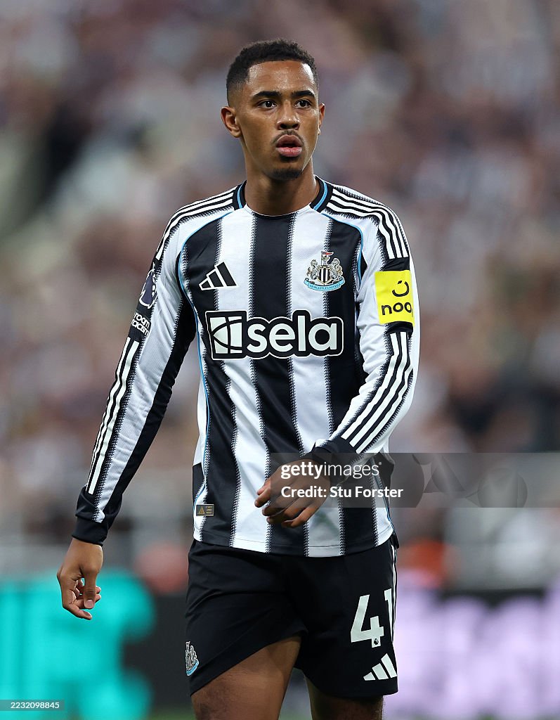 Jacob Ramsay Jacob Ramsey of Newcastle United in action during the Premier League ...