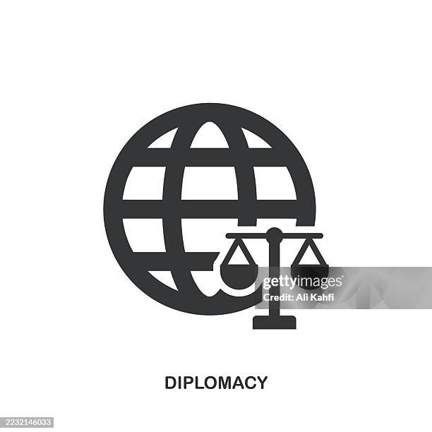 diplomacy glyph solid icon. solid icon that can be applied anywhere, simple, pixel perfect and modern style. - foreign policy stock illustrations
