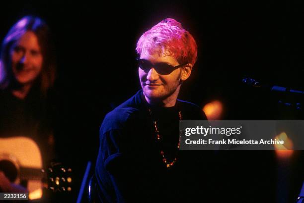 Layne Staley, lead singer of Alice In Chains performing on MTV Unplugged in 1996 Photo by Frank Micelotta/Getty Images