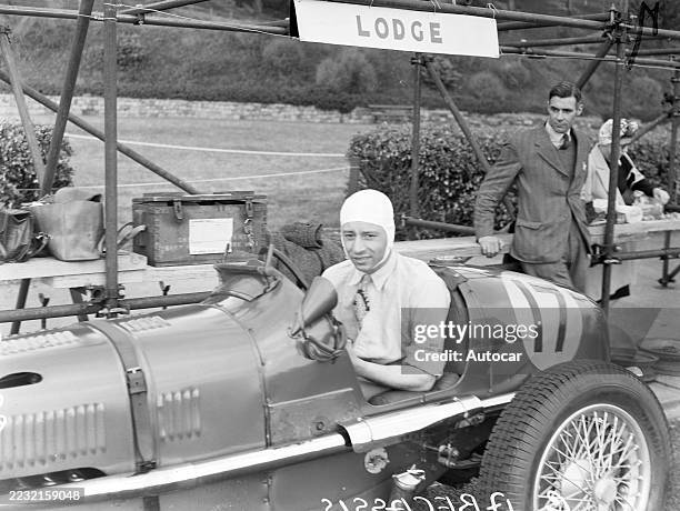 George Abecassis Racing Driver 157 Jersey International Road Race Stock Photos, High-Res Pictures, and ...