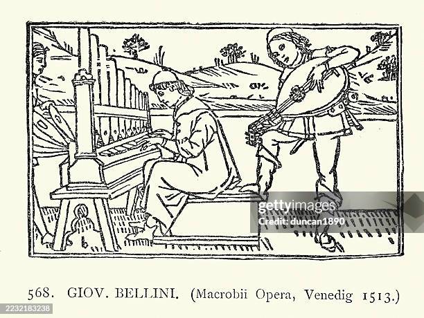 Musicians Playing Renaissance Instruments History Of Renaissance Music Musicians Playing Pipe Organ And Mandolin ...
