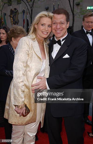 Joe Piscopo and wife Kimberly arrive for the NBC 75th Anniversary celebration taking place live in Studio 8H in Rockefeller Center in New York City,...