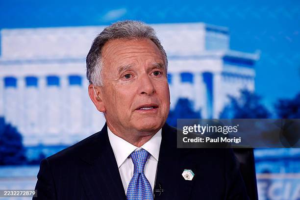 White House Senior Advisor and Special Envoy Steve Witkoff visits "Special Report with Bret Baier" at FOX News D.C. Bureau on August 26, 2025 in...