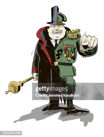 A dictator who has seized all powers A dictator who has seized all powers