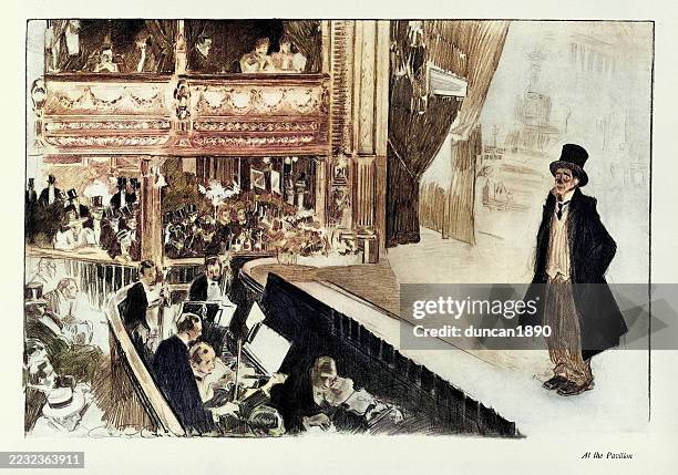 アート・デザイン・音楽 Art and the Victorian Middle Class clown-comedian-performing-on-