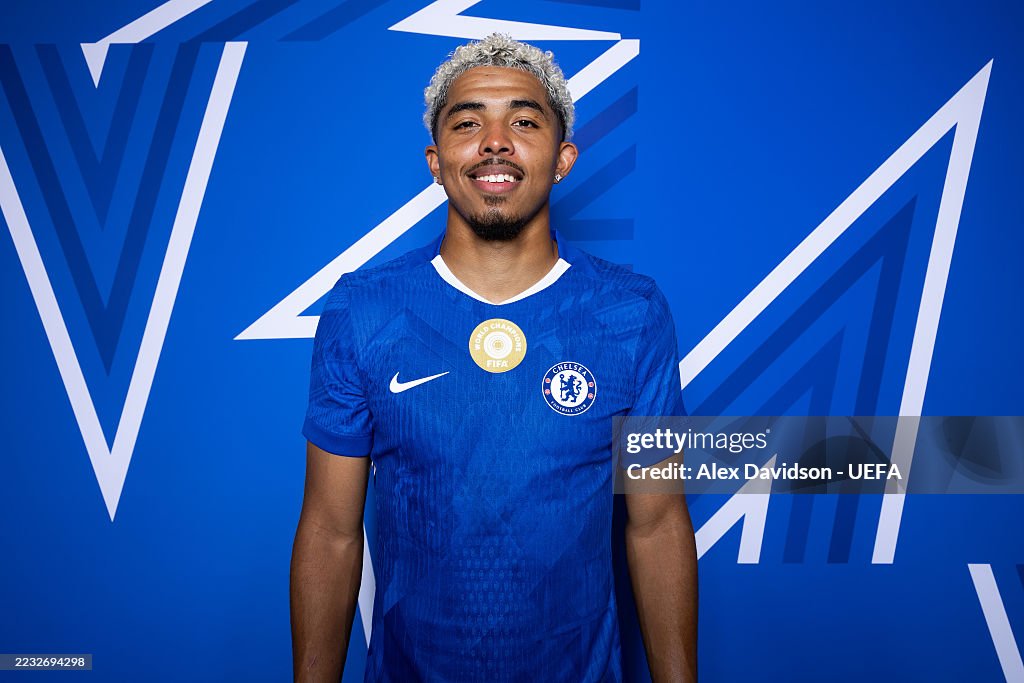 Chelsea App Wesley Fofana of Chelsea FC poses for a portrait during the official ...