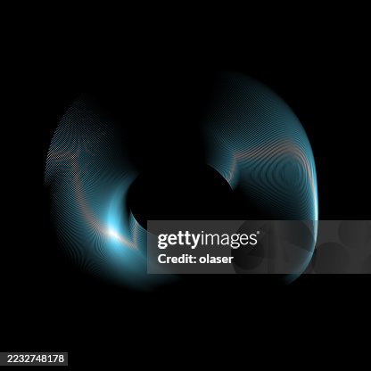 Futuristic blue and black wave pattern design. Futuristic blue and black wave pattern design.