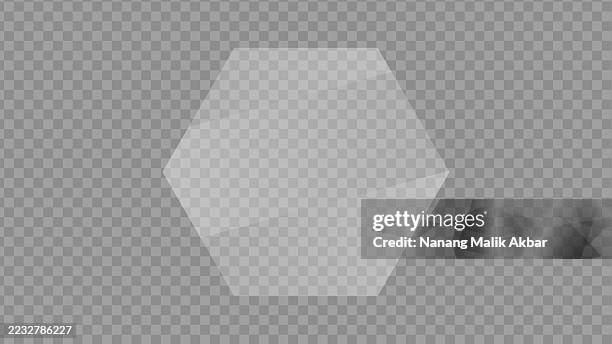 realistic clear flat glass, window, or mirror with transparent background - screen reflection texture stock illustrations