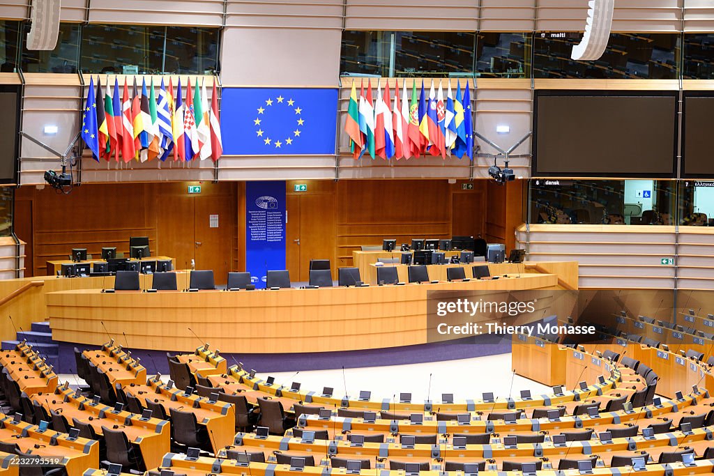 European Parliament In Brussels