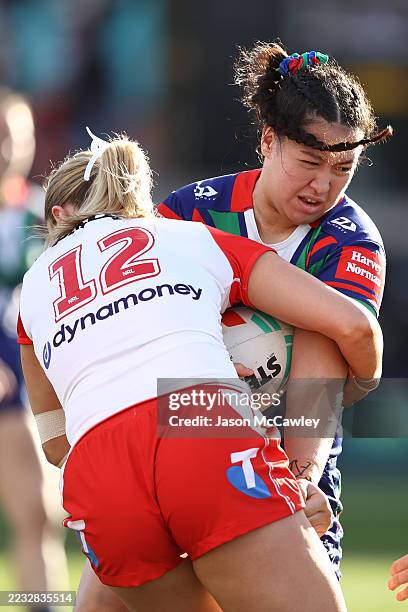 NRLW Rd 9 - Dragons v Warriors, News Photo