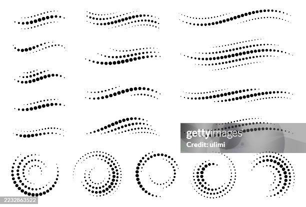 abstract design elements - 3 wave lines stock illustrations