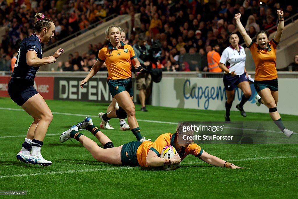 USA v Australia - Women's Rugby World Cup 2025 Pool A