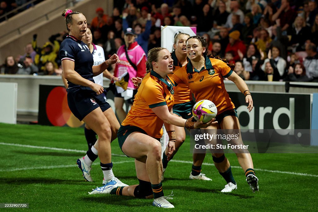 USA v Australia - Women's Rugby World Cup 2025 Pool A
