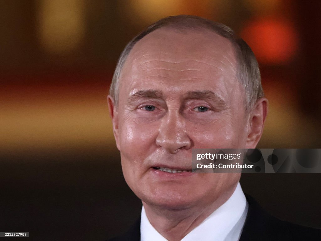 Putin Shin Russian President Vladimir Putin speaks during his press conference ...