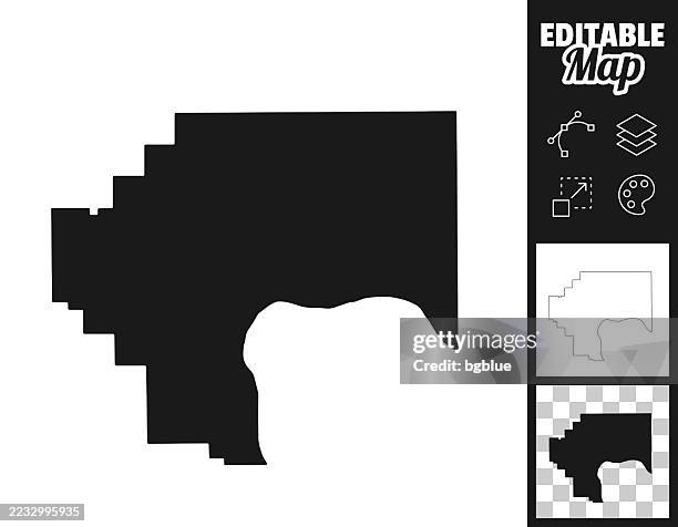 jefferson county, indiana maps for design. easily editable - madison indiana stock illustrations