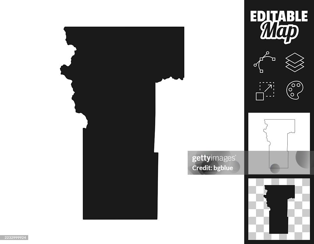 Hinsdale County, Colorado maps for design. Easily editable