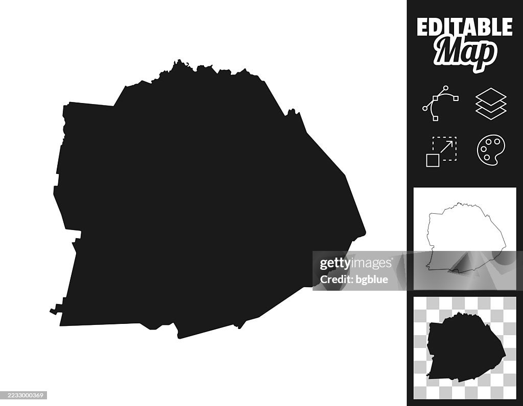 Cumberland County, Tennessee maps for design. Easily editable