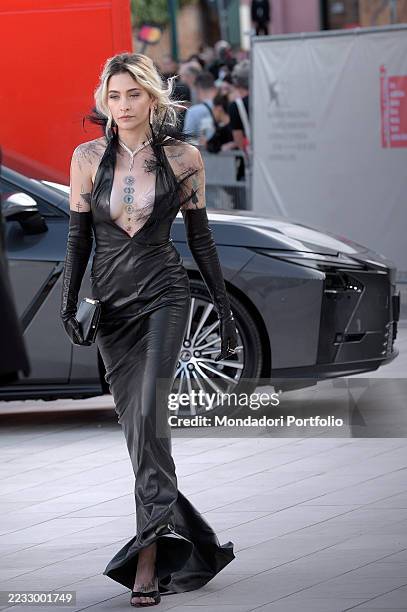 American actress and model Paris Jackson at the 82 Venice International Film Festival 2025. Frankenstein Red Carpet. Venice , August 30th, 2025