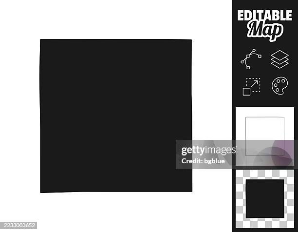 walworth county, wisconsin maps for design. easily editable - walworth county wisconsin stock illustrations