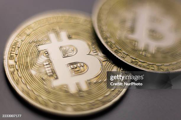 Representation of Bitcoin cryptocurrency seen in this illustration photo taken in Krakow, Poland on September 4, 2025.